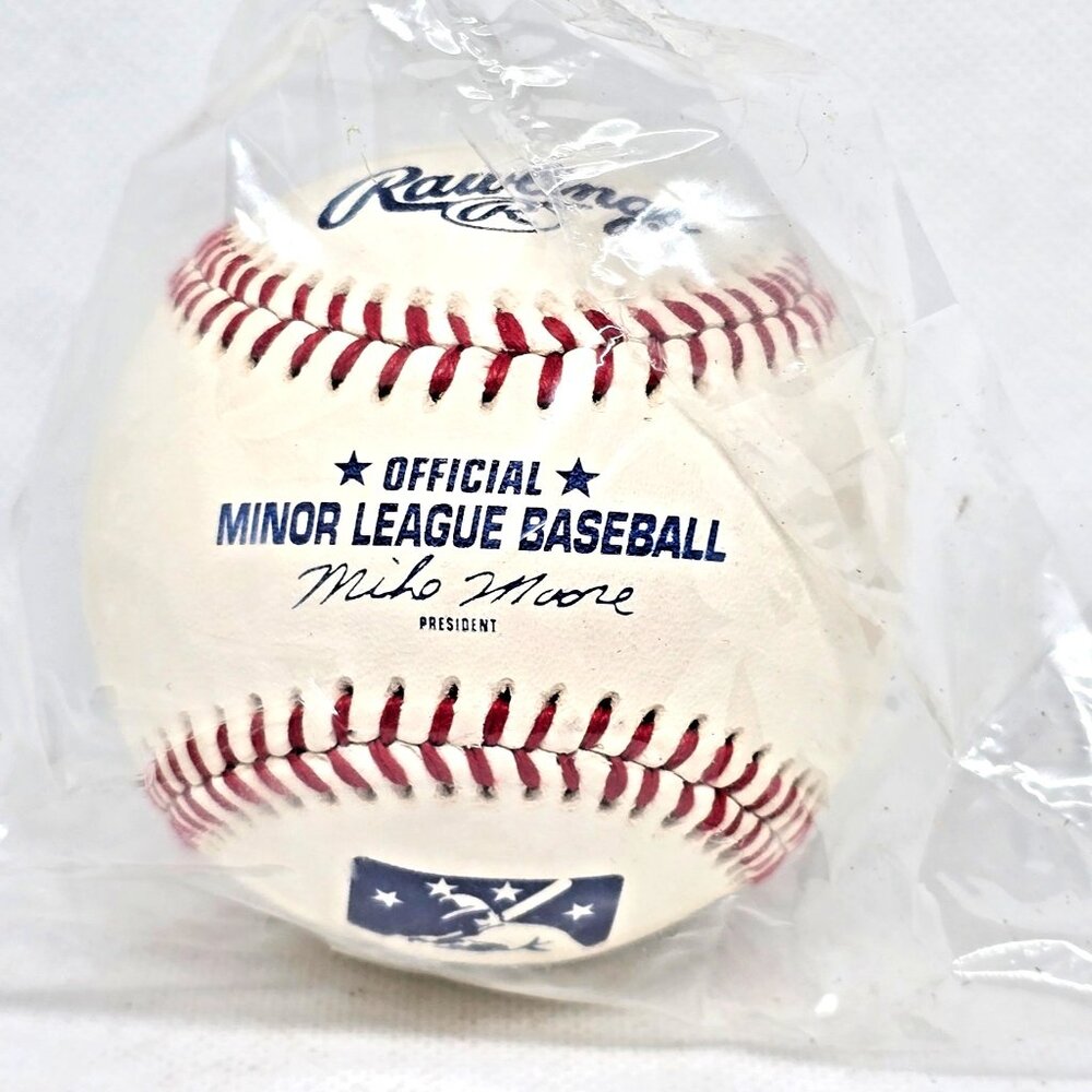 Rawlings Official Minor League Baseball Mike Moore Signature White